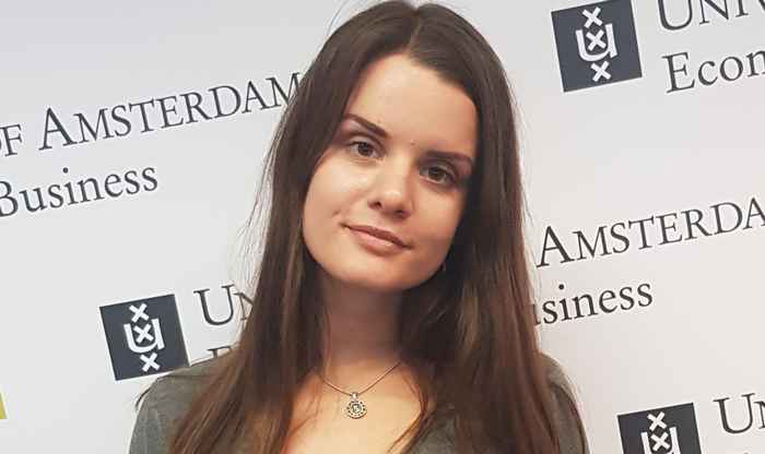 Ekatarina Dimitrova, student BSc Actuarial Science